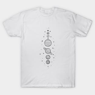 Planets art T-Shirt